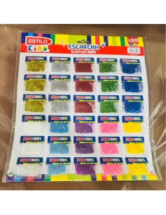 PLANCHA DE 30 FUNDAS DE ESCARCHAS