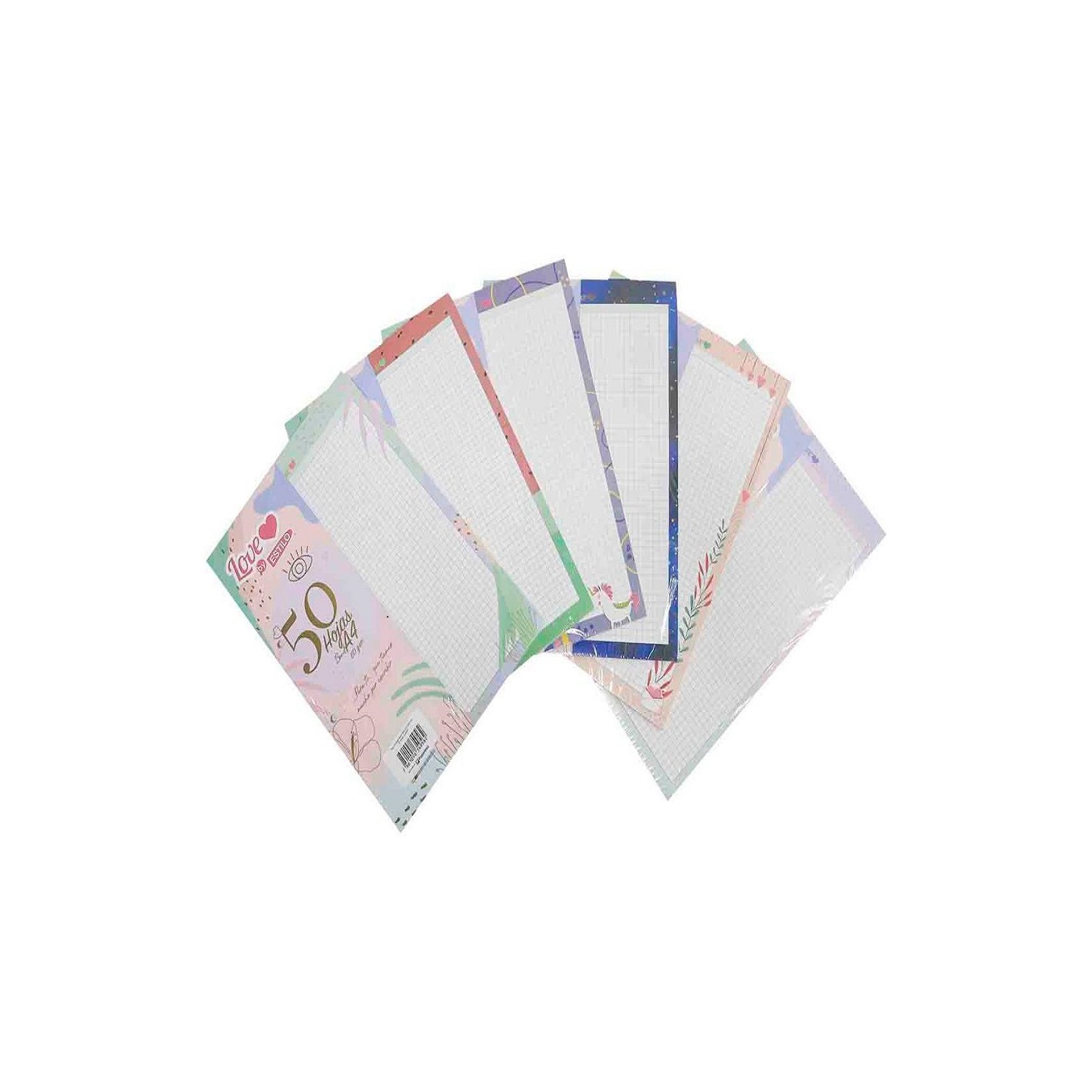 HOJAS CUADRO CON DISEÑO EN MARGEN