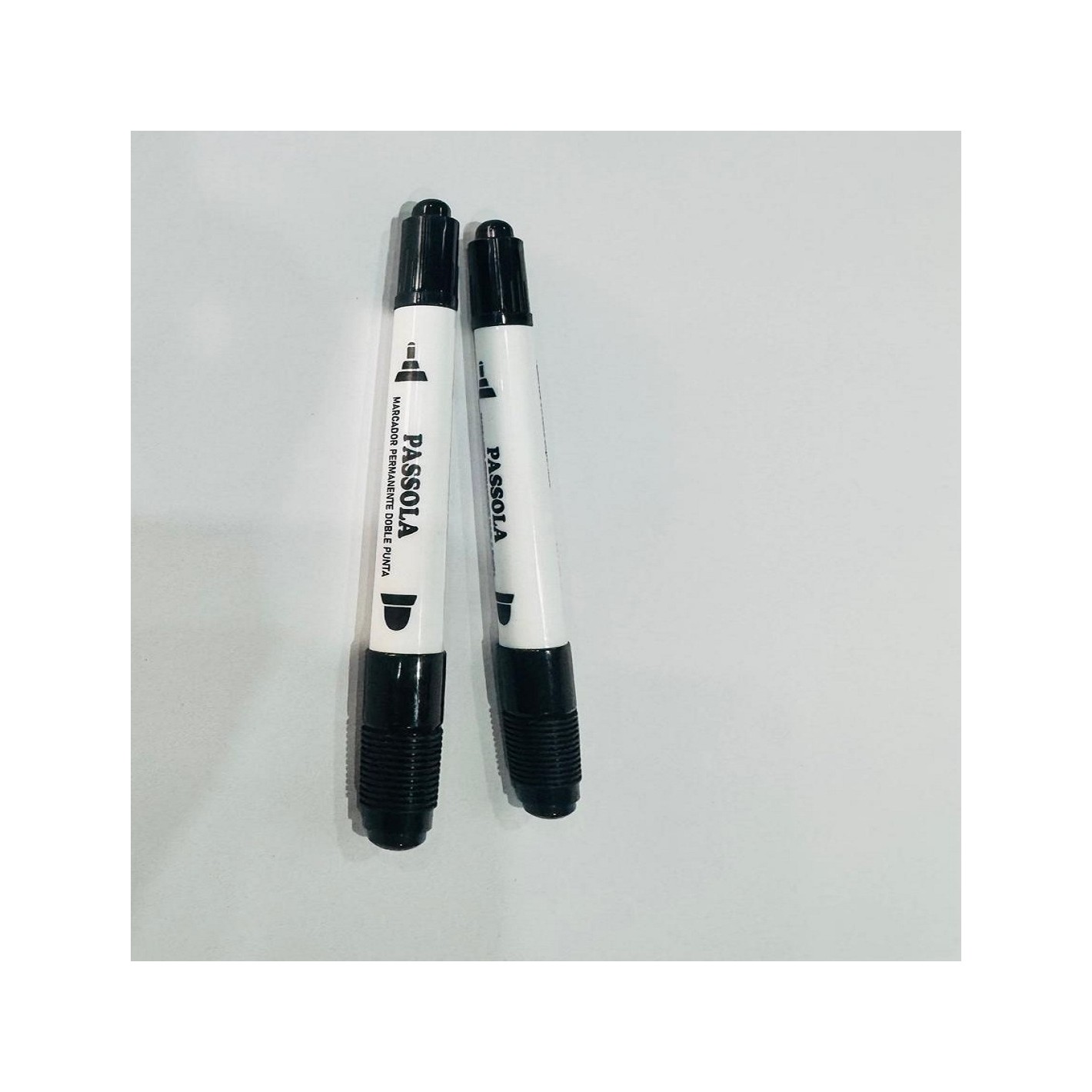 MARCADOR DOBLE PUNTA NEGRO