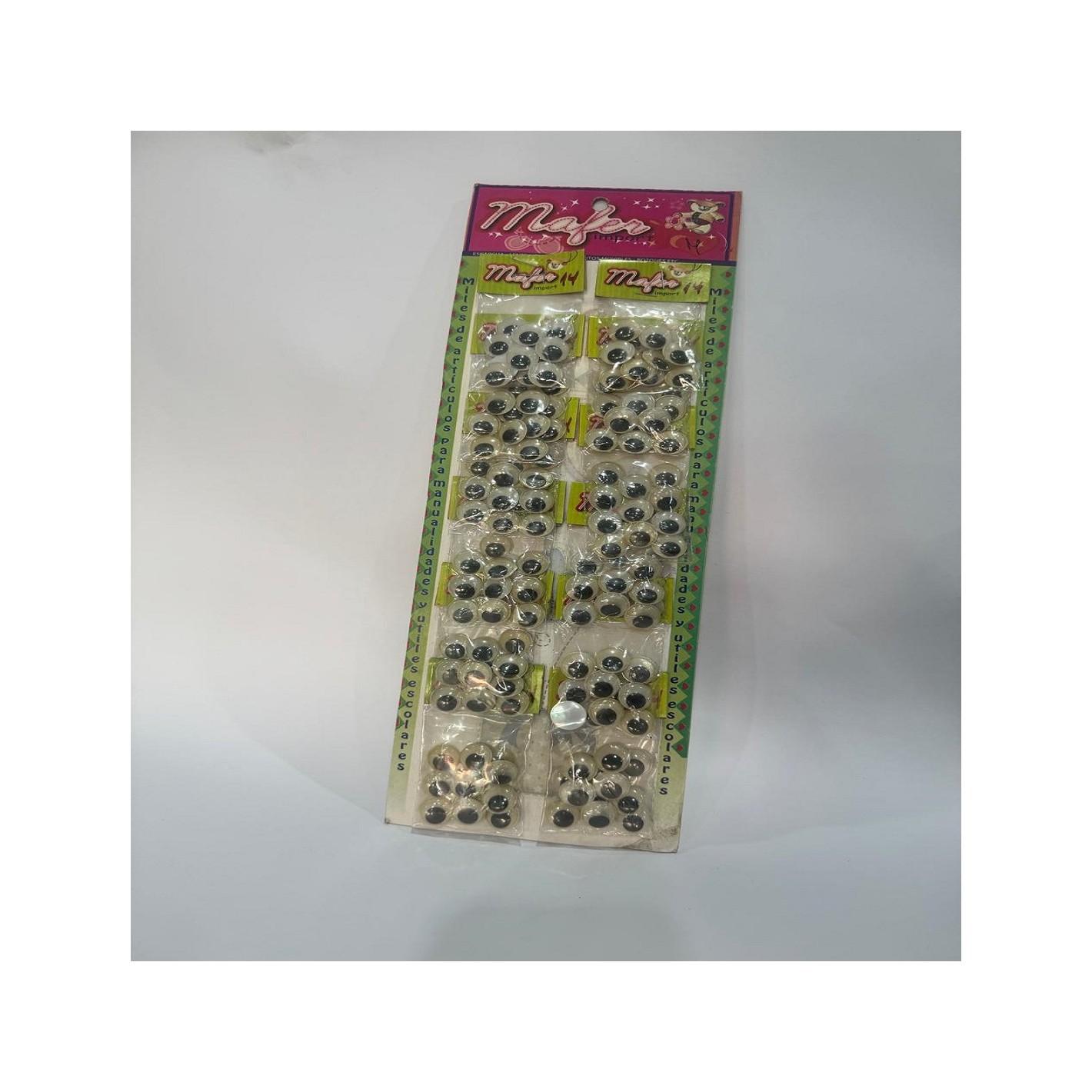 DOCE SET DE OJITOS MOVIBLES