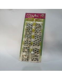 DOCE SET DE OJITOS MOVIBLES