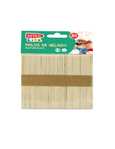 PALOS DE HELADO COLOR NATURAL