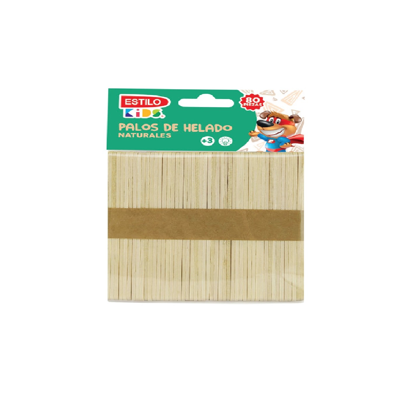 PALOS DE HELADO COLOR NATURAL