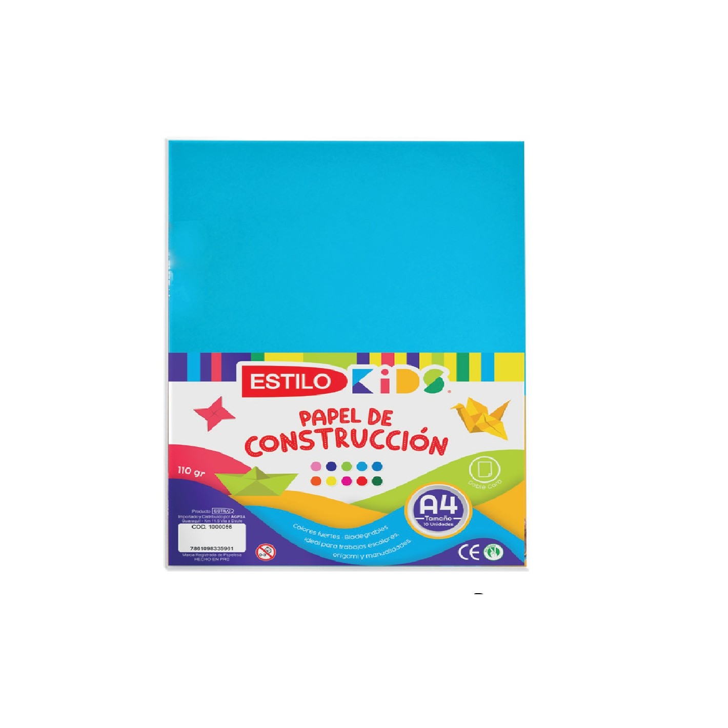 PAPEL DE CONSTRUCCION TAMAÑO A4