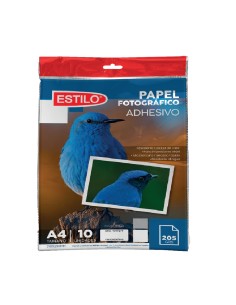 PAPEL FOTOGRAFICO A4 CON ADHESIVO