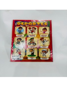 ROMPECABEZAS DE MADERA DE 20 PIEZAS