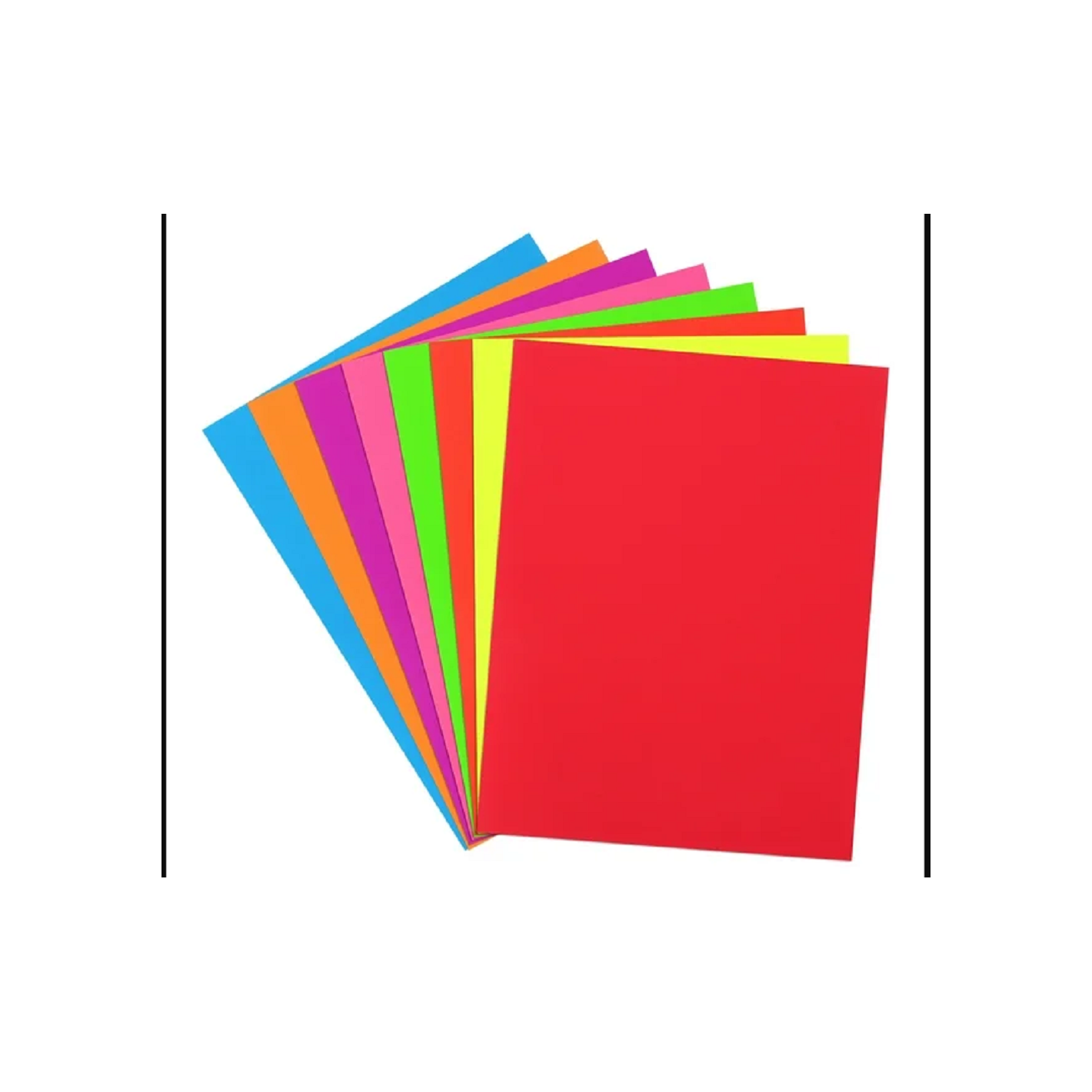 CARTULINA FLUORESCENTE A4