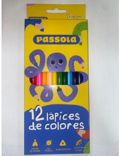LAPIZ DE COLOR PASSOLA X12COL