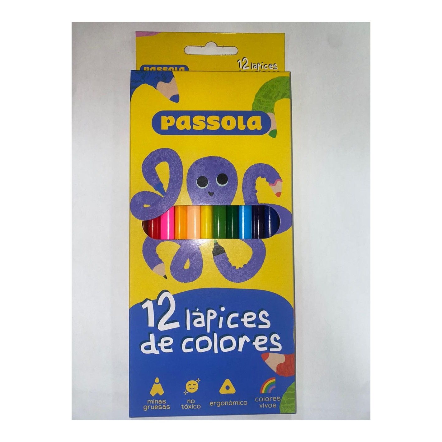 LAPIZ DE COLOR PASSOLA X12COL